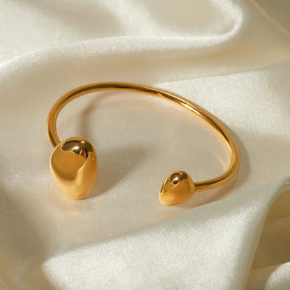 [Royal&Vicky]Mallory Minimalistisches Gold-Armband