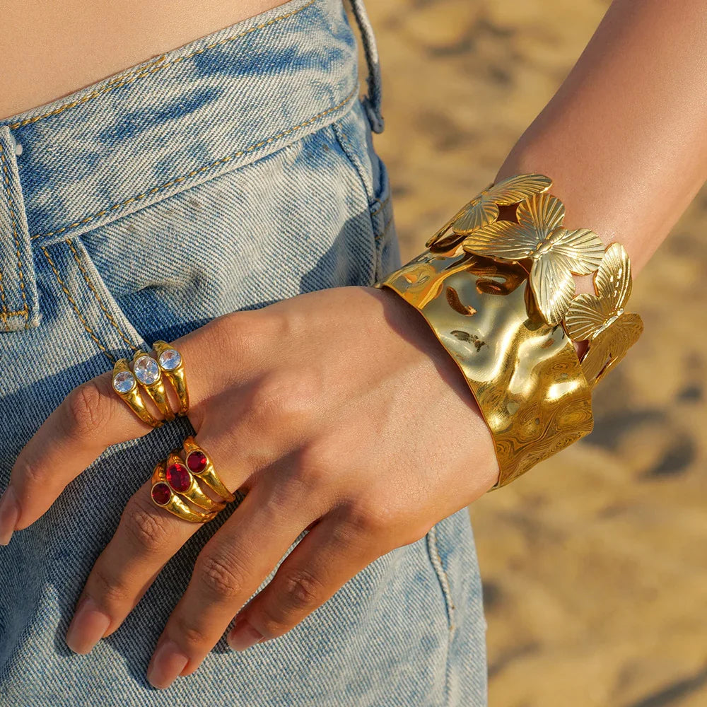 [Royal&Vicky]Hope Gold Bangle