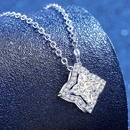[Royal&Vicky]STAR-CLOVER MOISSANITE NECKLACE