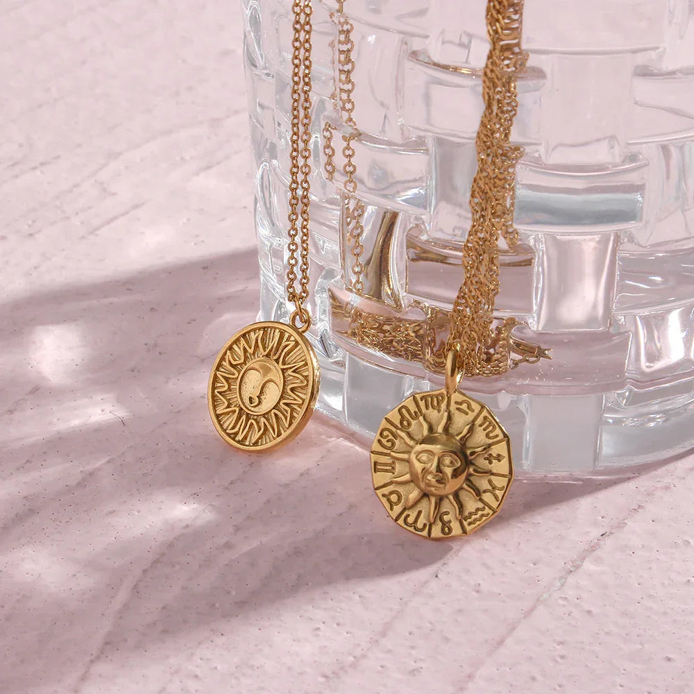 [Royal&Vicky]Soleil Gold Necklace