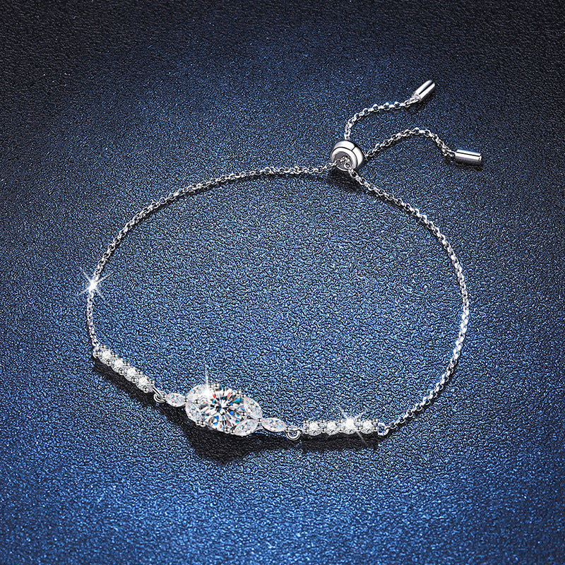 [Royal&Vicky]BLOOMING STAR-FLOWER MOISSANITE BRACELET