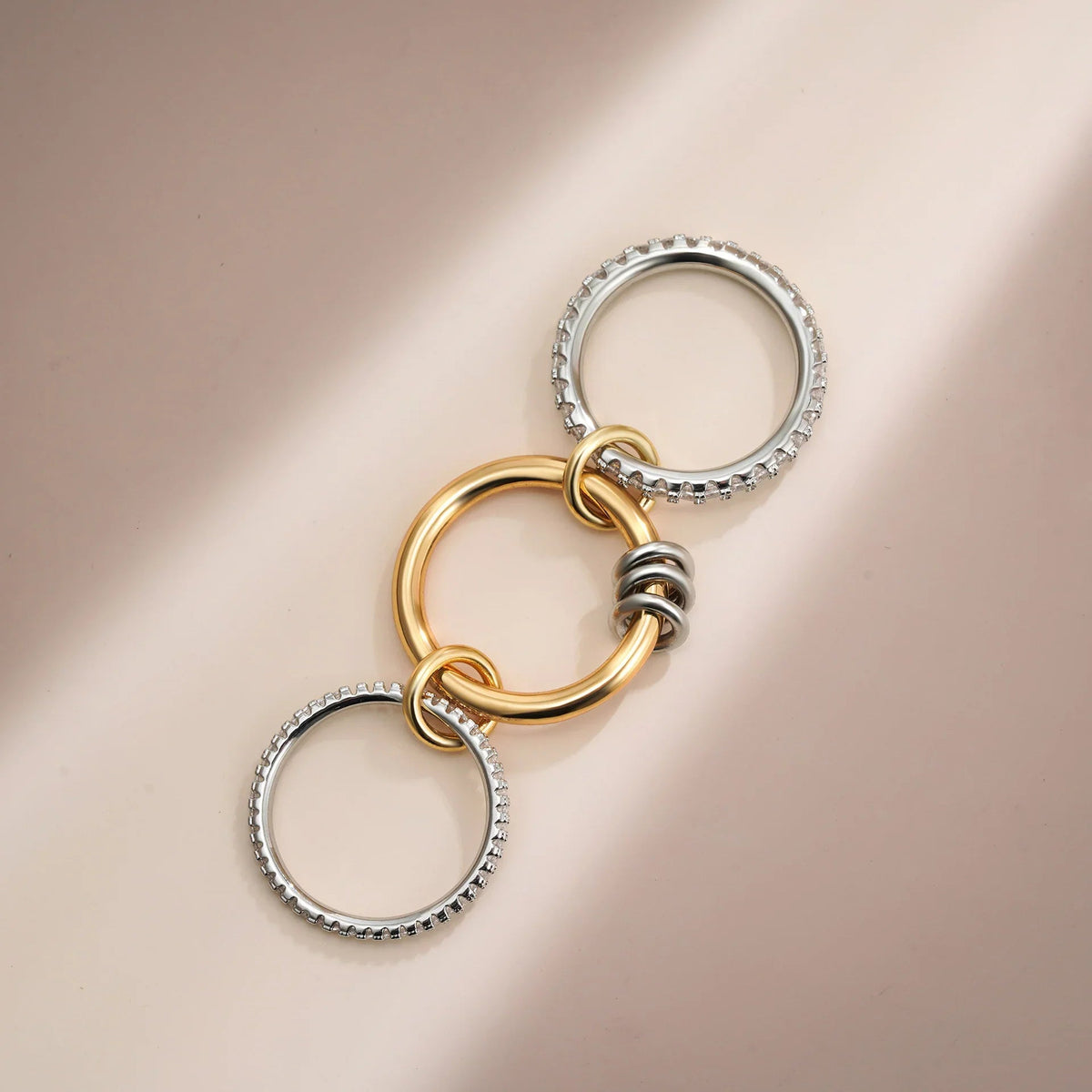 [Royal&Vicky]Cosette Diamant-Stapelring