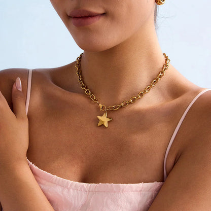 [Royal&Vicky]Stellaria Gold-Sternanhänger