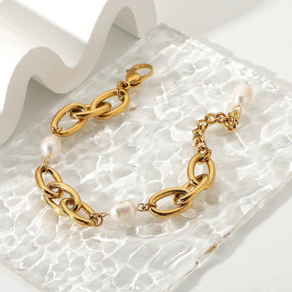 [Royal&Vicky]Serafina Freshwater Pearl Bracelet