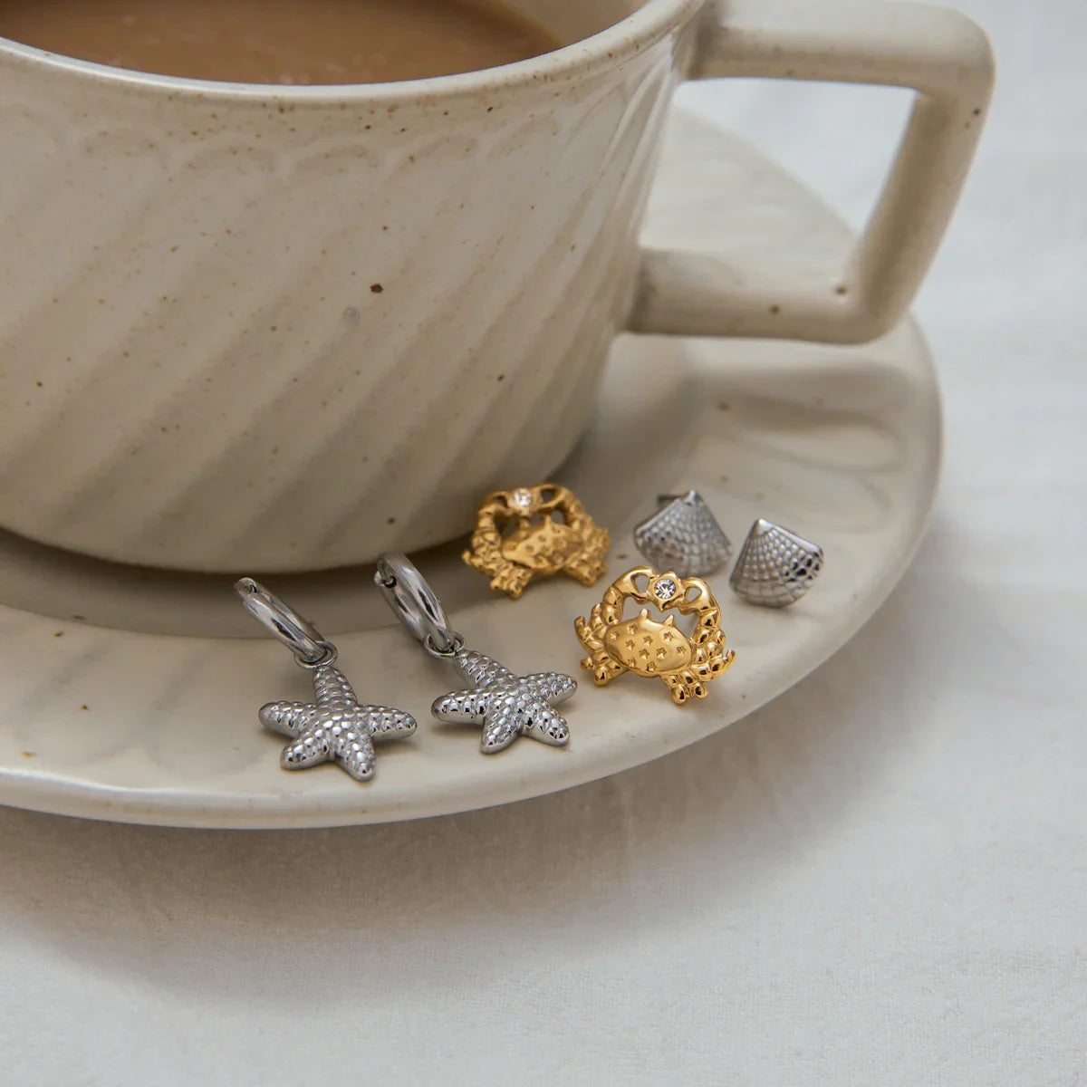 [Royal&Vicky]Cheyenne Seaside Essential Earrings Bundle