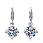 [Royal&Vicky]DYNAMIC TASSEL MOISSANITE DROP EARRINGS