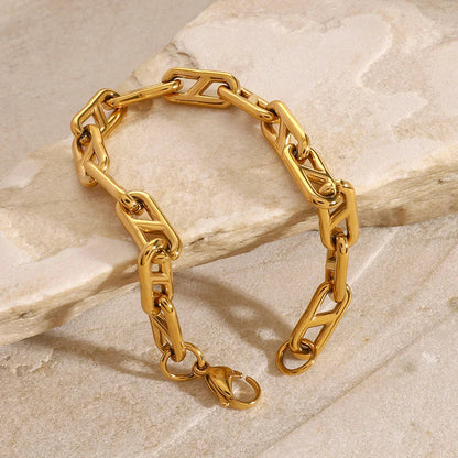 [Royal&Vicky]Melissa Goldketten-Armband