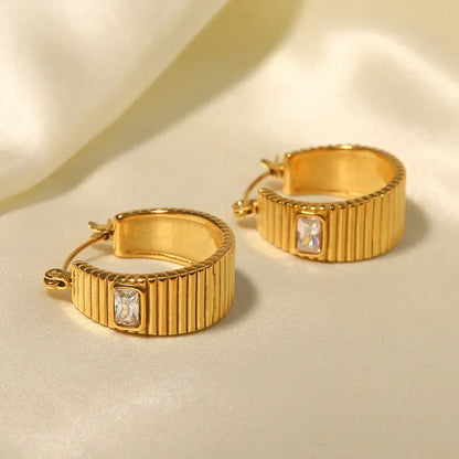 [Royal&Vicky]Carole Gold Creolen
