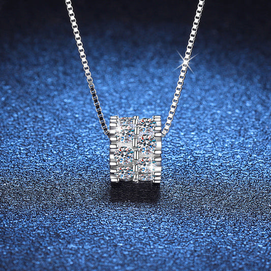 [Royal&Vicky]ELEGANT SLIM-WAIST MOISSANITE NECKLACE