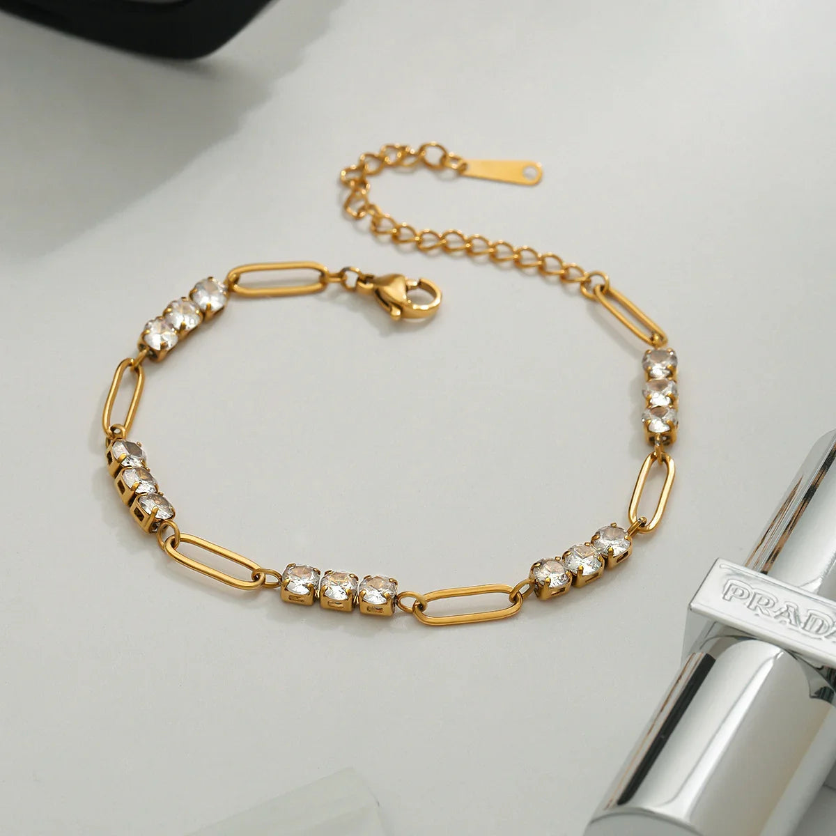 [Royal&Vicky]Ranielle Diamond Bracelet