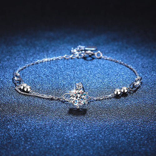 [Royal&Vicky]CLASSIC SOLITAIRE MOISSANITE BRACELET