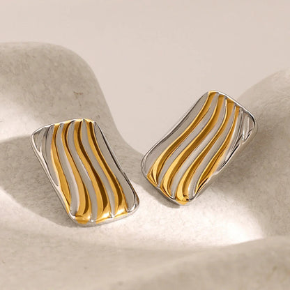 [Royal&Vicky]Colette Gold Earrings