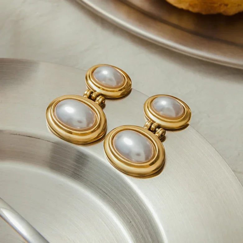 [Royal&Vicky]ウィニー 淡水パールピアス