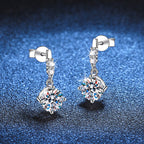 [Royal&Vicky]DYNAMIC TASSEL MOISSANITE DROP EARRINGS