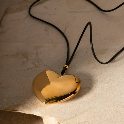 [Royal&Vicky]Ophelia Gold Heart Necklace