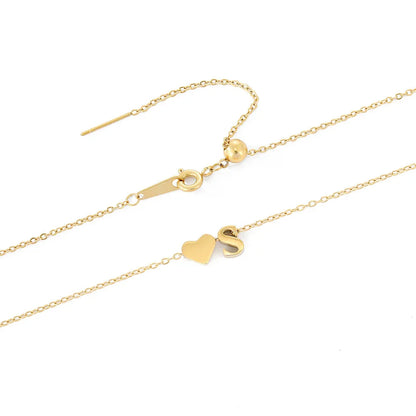[Royal&Vicky]Ria-Anfangsbuchstaben-Goldkette