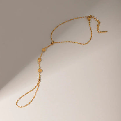 [Royal&Vicky]Leona Diamond Hand Chain