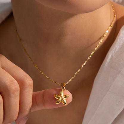 [Royal&Vicky]Emmie Seestern-Anhänger Gold