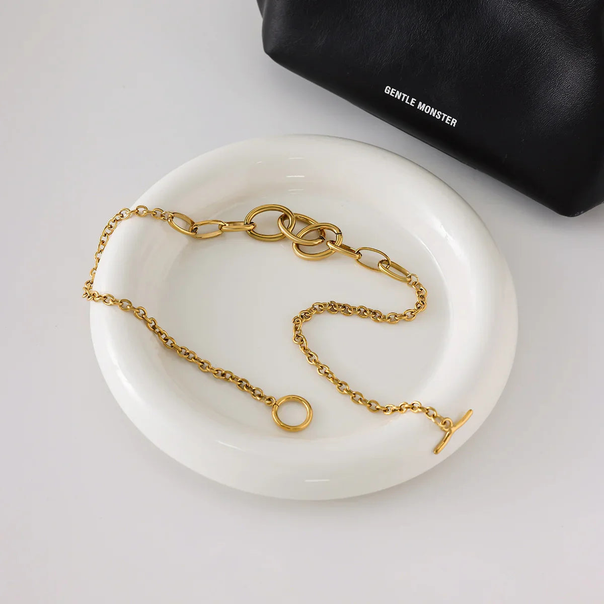 [Royal&Vicky]Renelle Gold Chain Necklace