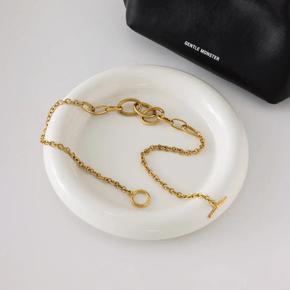 [Royal&Vicky]Renelle Gold Chain Necklace
