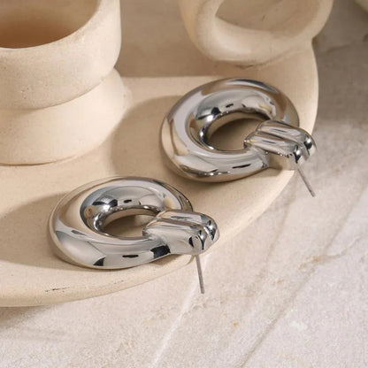 [Royal&Vicky]Lillian Silver Earrings