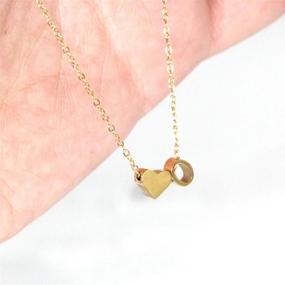 [Royal&Vicky]Ria-Anfangsbuchstaben-Goldkette