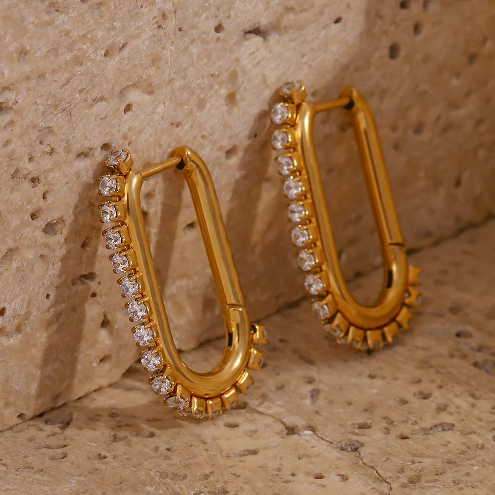 [Royal&Vicky]Georgia Diamant-Ohrringe
