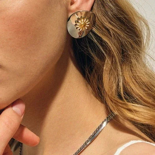 [Royal&Vicky]Georgiana Gold Earrings