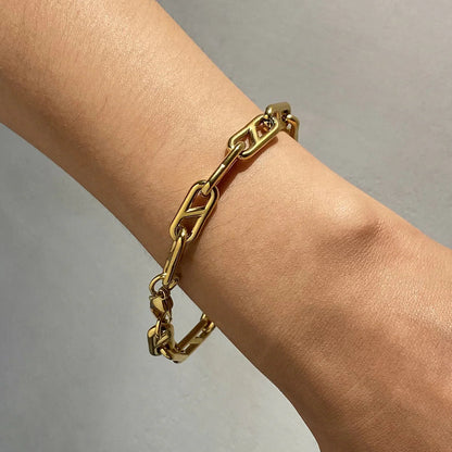 [Royal&Vicky]Melissa Goldketten-Armband