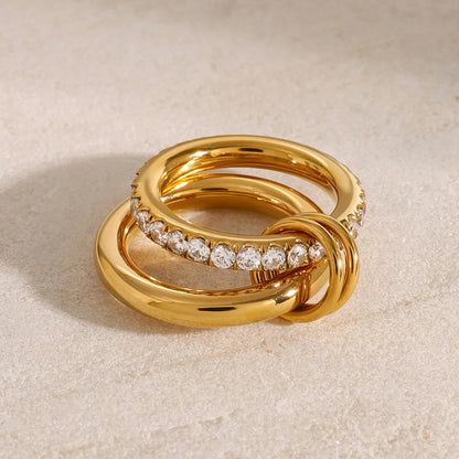 [Royal&Vicky]Alison Stapelbarer Diamantring