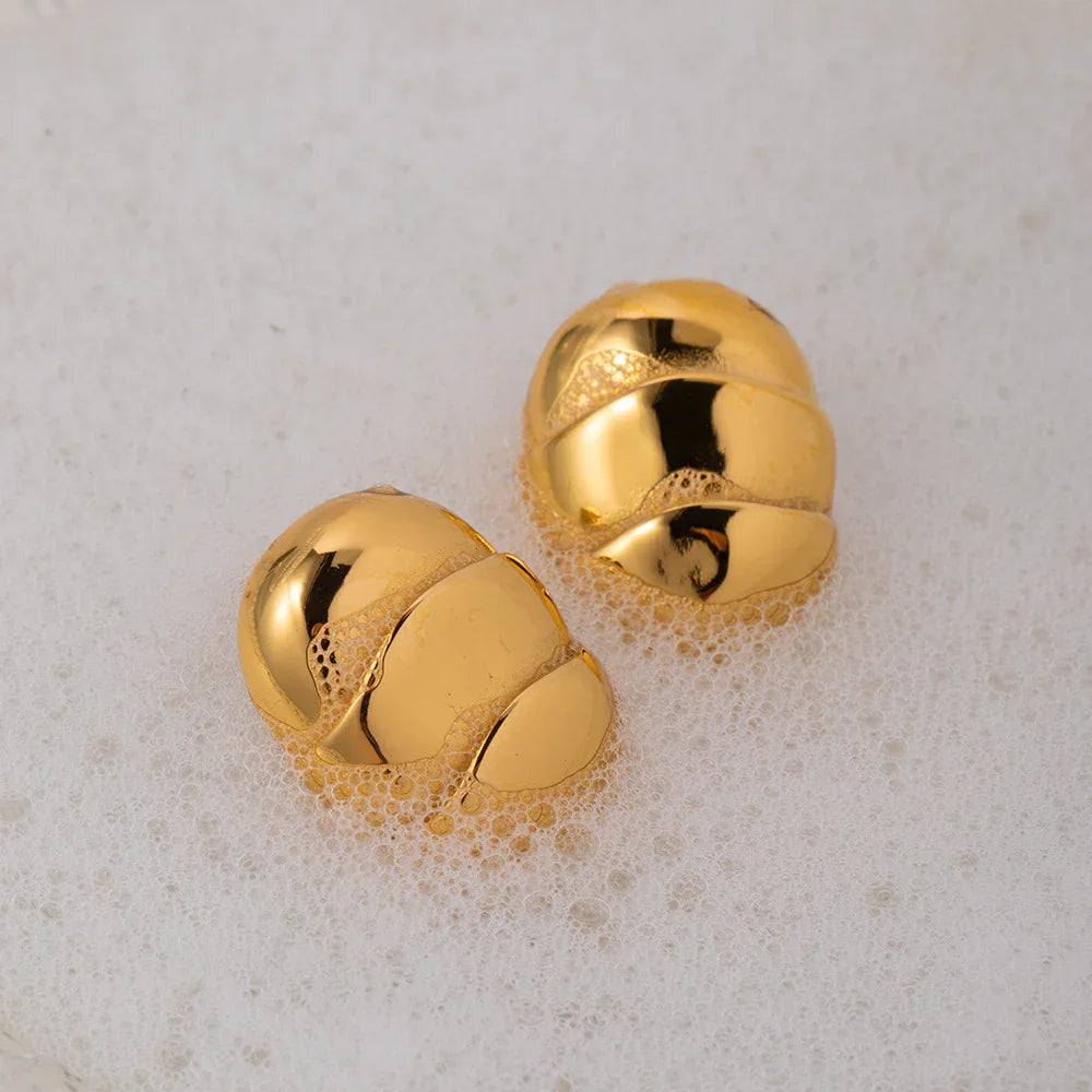 [Royal&Vicky]Willa Gold Earrings