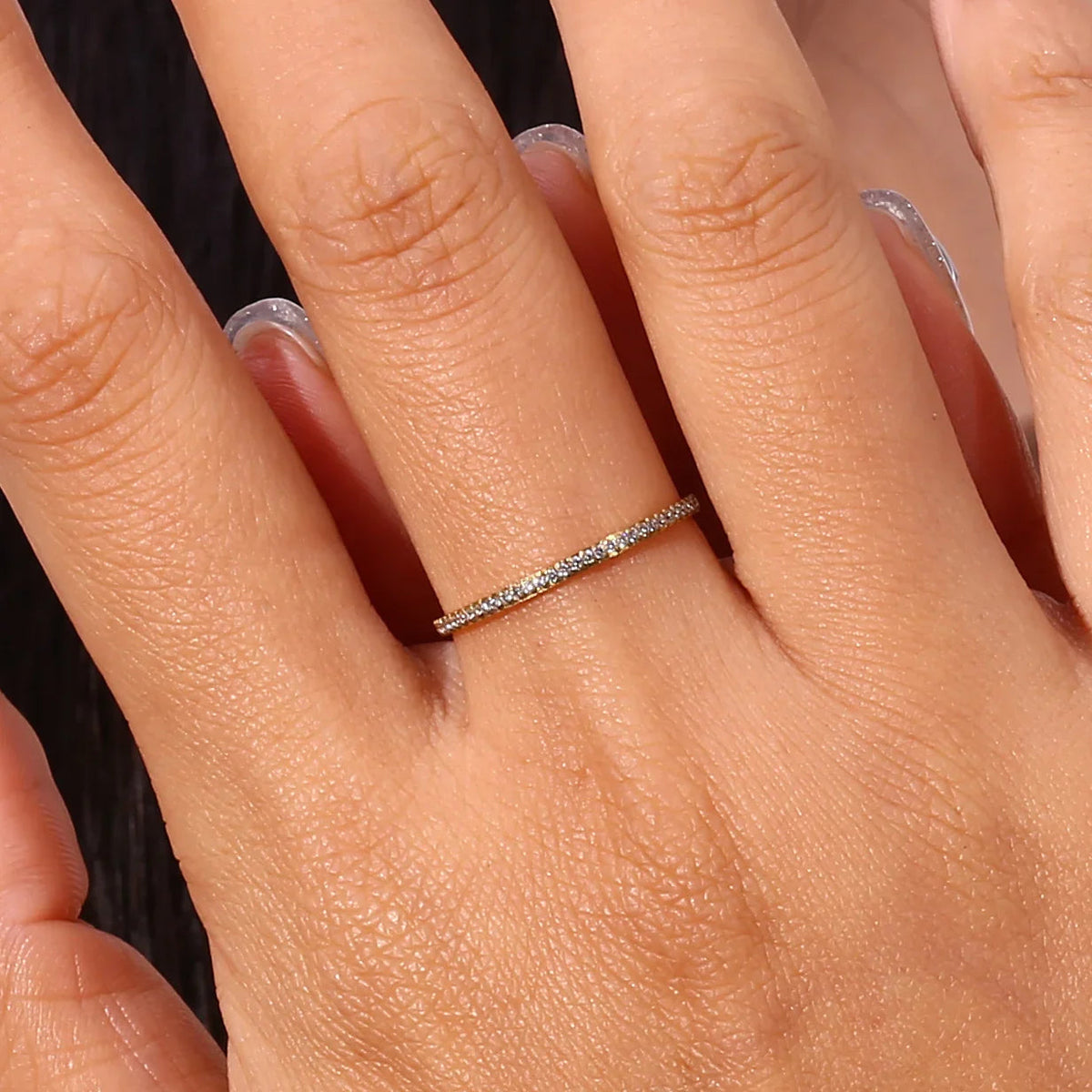 [Royal&Vicky]Zarra Goldring mit Pavé