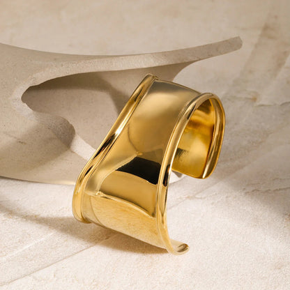 [Royal&Vicky]Rachel Gold Bangle