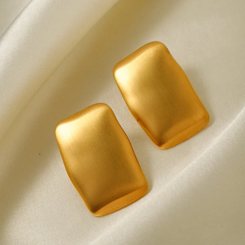[Royal&Vicky]Olive Gold-Ohrringe