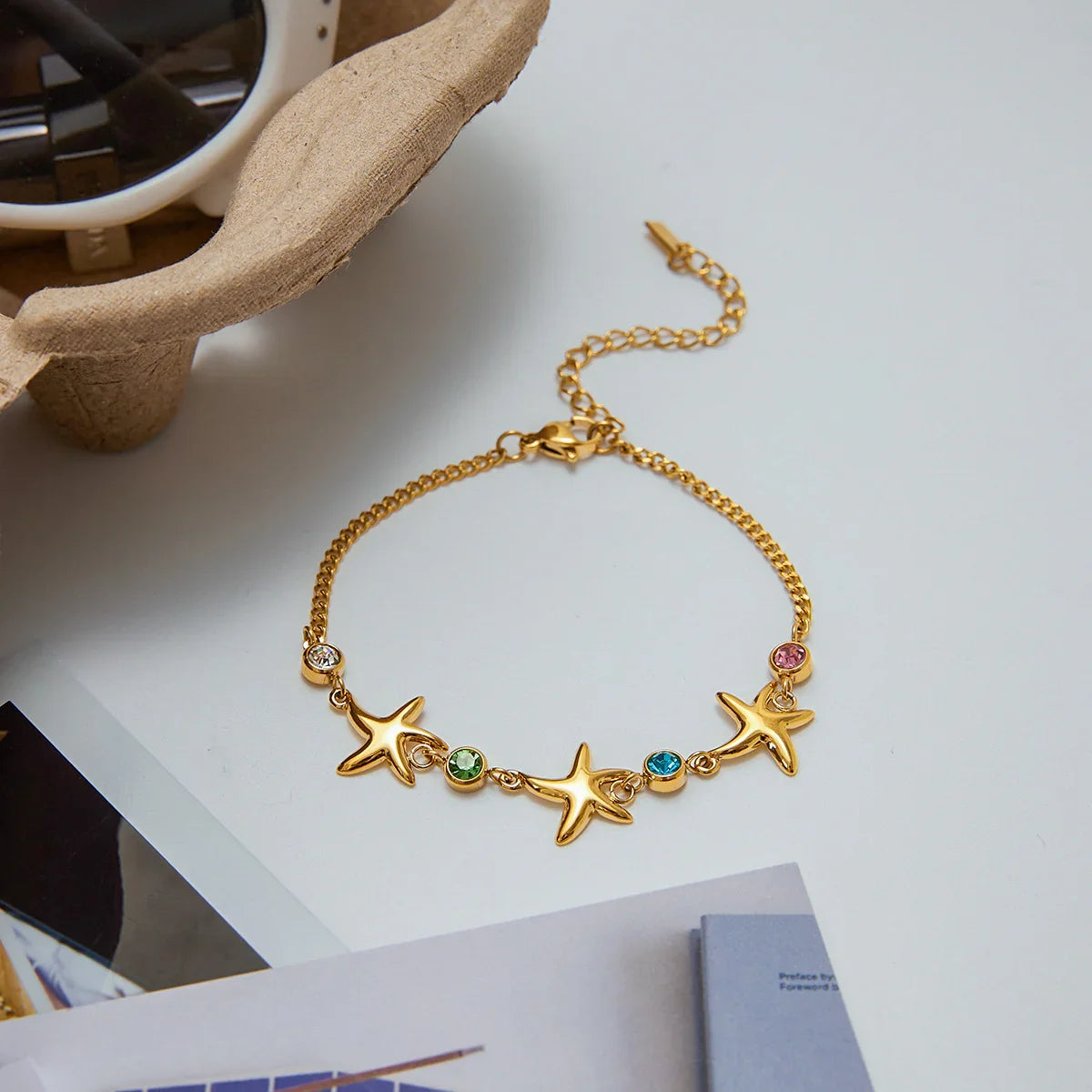 [Royal&Vicky]Kristine Seestern-Armband Golden