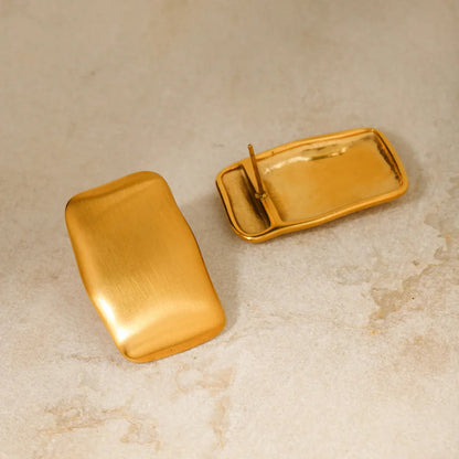 [Royal&Vicky]Olive Gold-Ohrringe