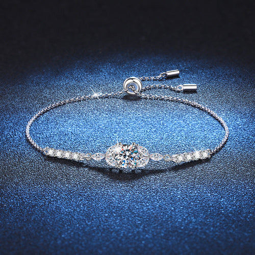 [Royal&Vicky]BLOOMING STAR-FLOWER MOISSANITE BRACELET
