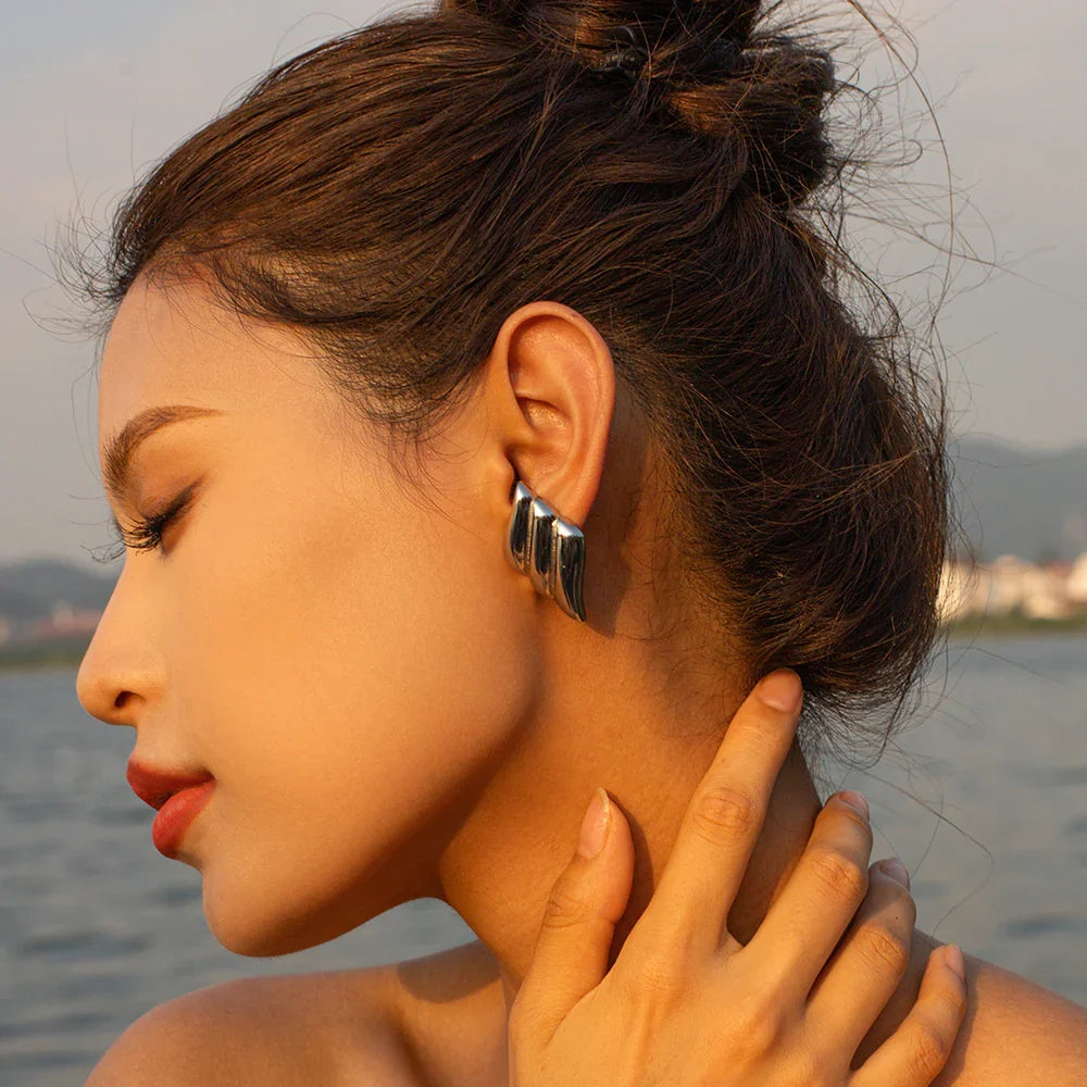 [Royal&Vicky]Vera Gold Earrings