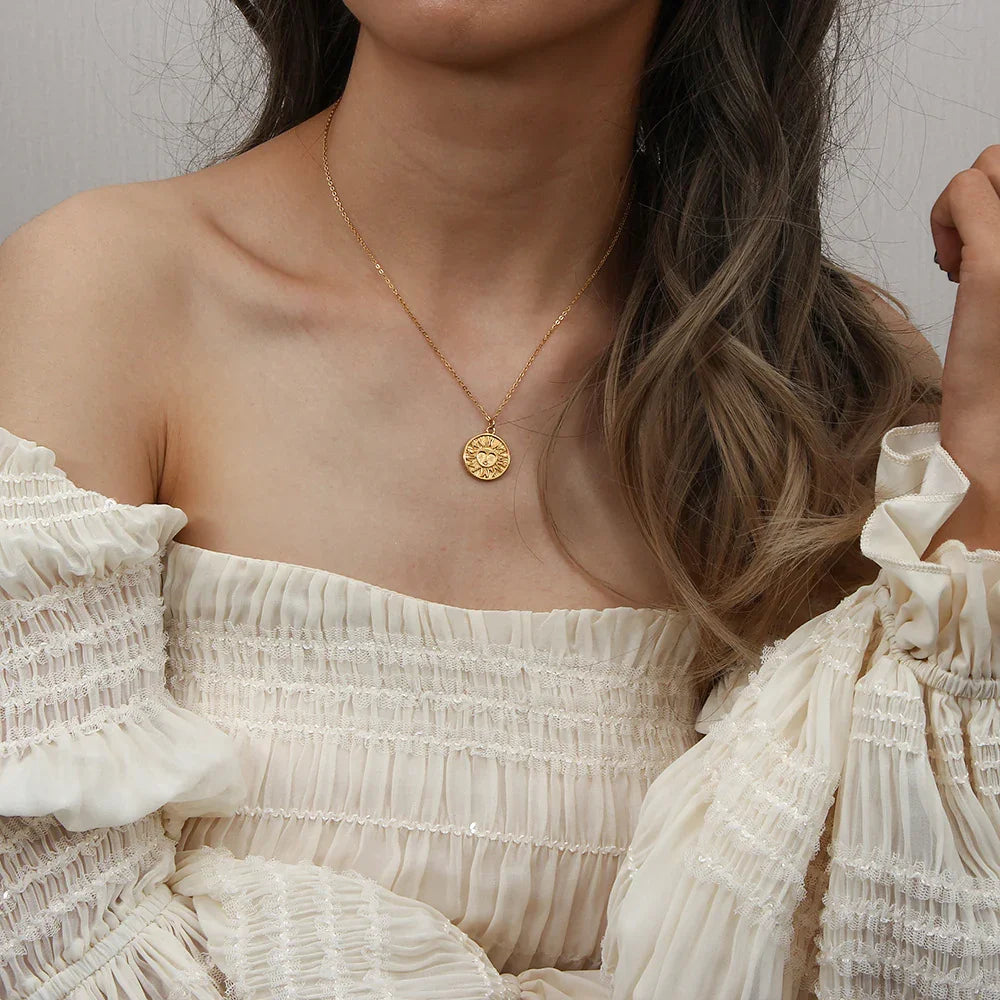 [Royal&Vicky]Soleil Gold Necklace