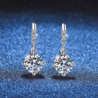 [Royal&Vicky]DYNAMIC TASSEL MOISSANITE DROP EARRINGS