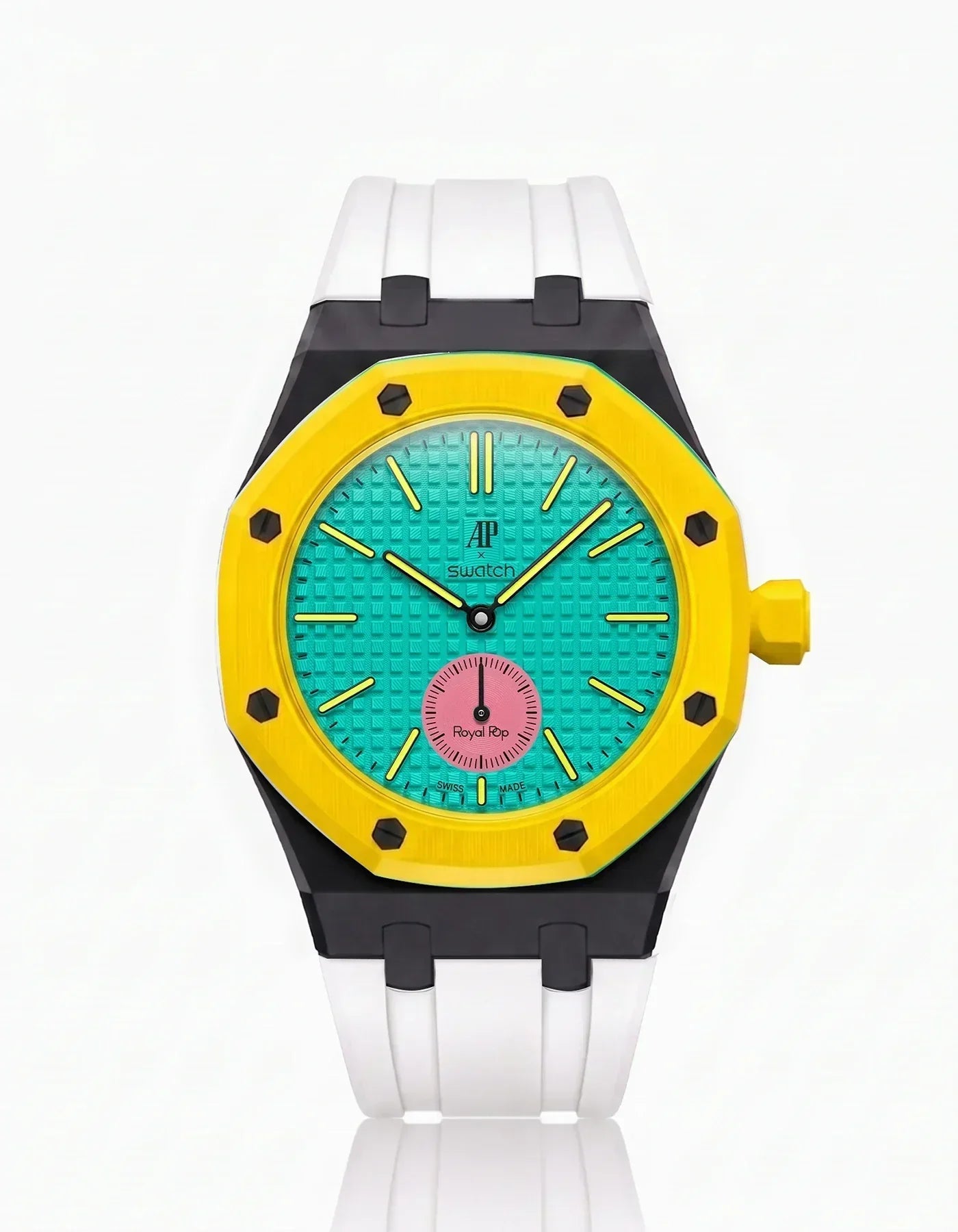 Silicone Strap & Case Royal Pop Otg Roz(Customize  Colors)