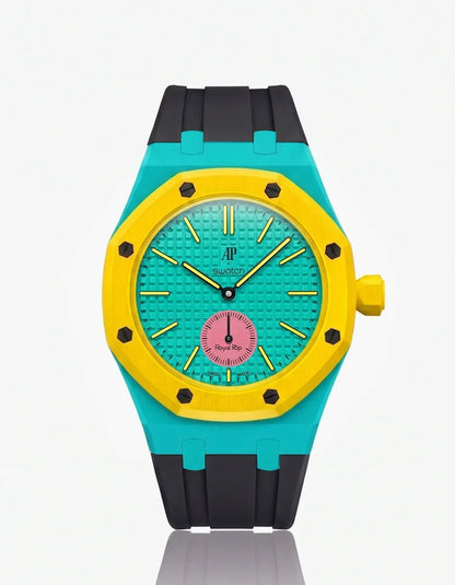 Silicone Strap & Case Royal Pop Otg Roz(Customize  Colors)