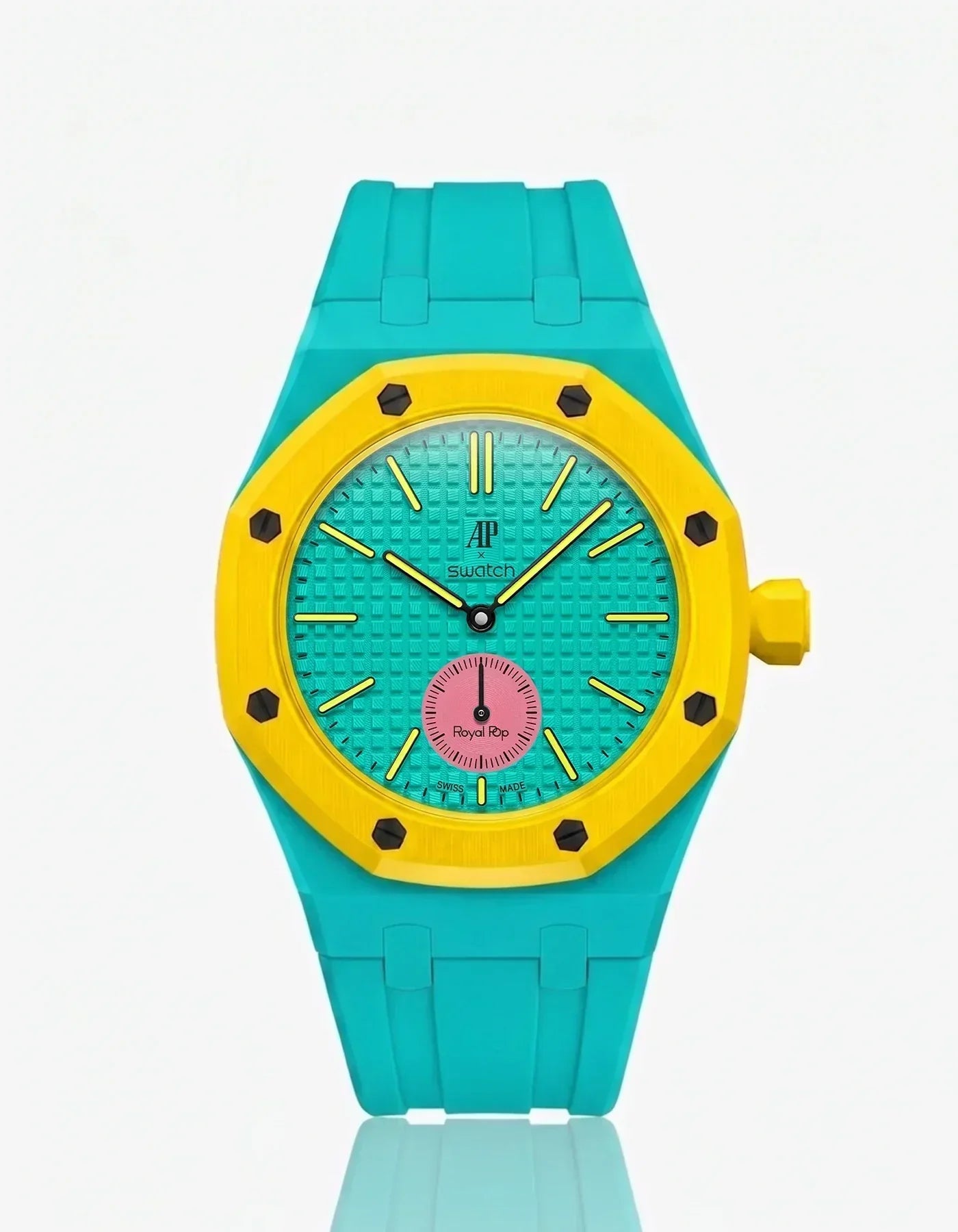Silicone Strap & Case Royal Pop Otg Roz(Customize  Colors)