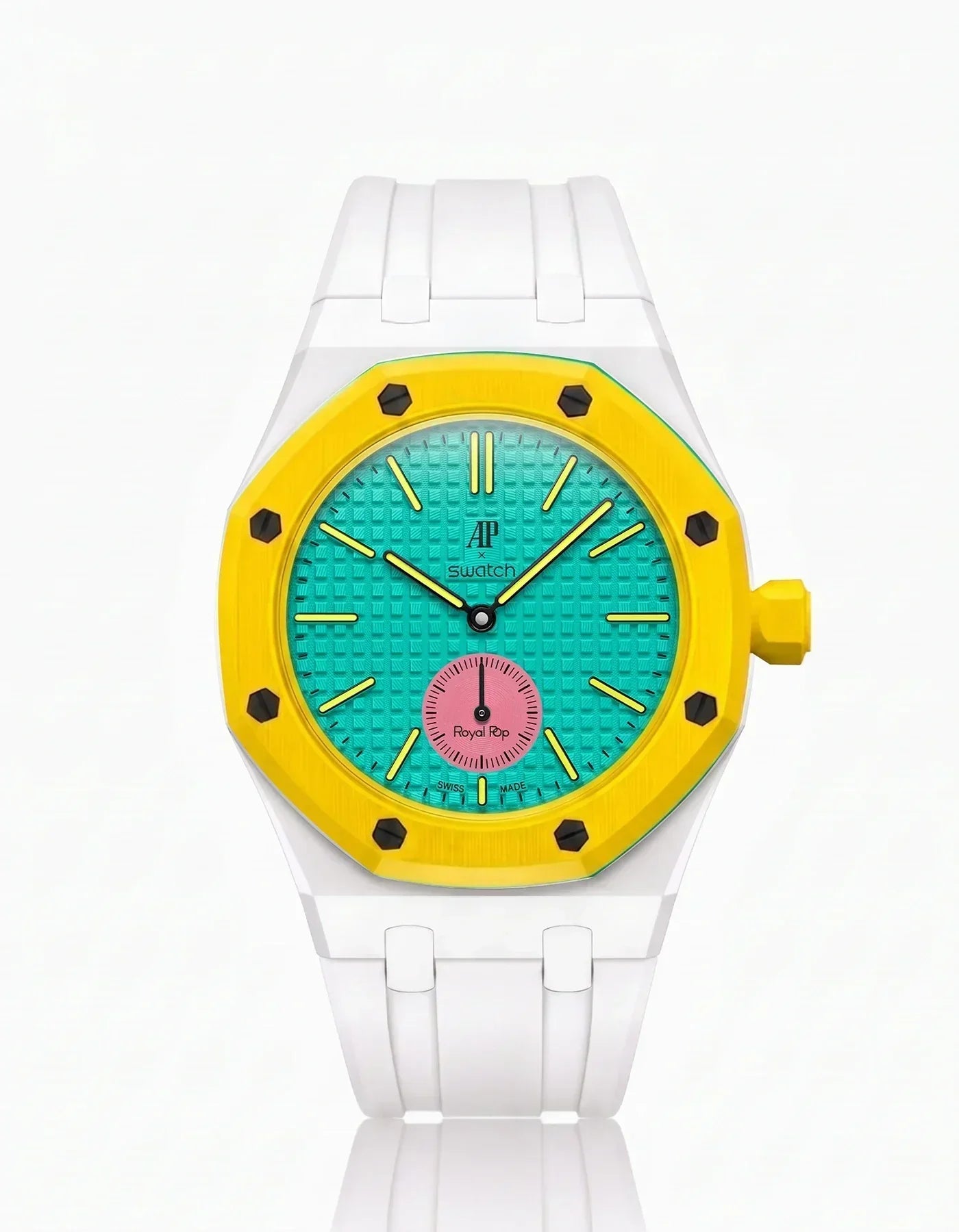 Silicone Strap & Case Royal Pop Otg Roz(Customize  Colors)