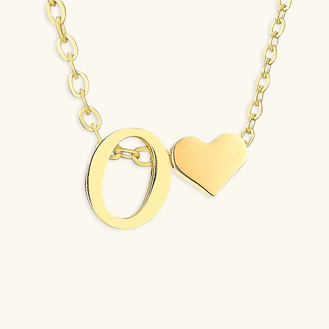 [Royal&Vicky]Ria-Anfangsbuchstaben-Goldkette