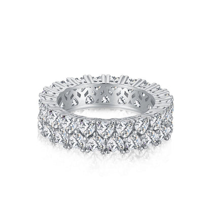 [Royal Jewellery]Sparkling Full Heart Ring