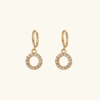 [Royal&Vicky] Wilhemina Initial Ohrringe
