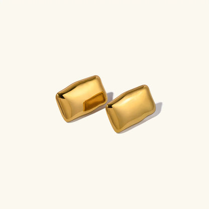 [Royal&Vicky]Olive Gold-Ohrringe