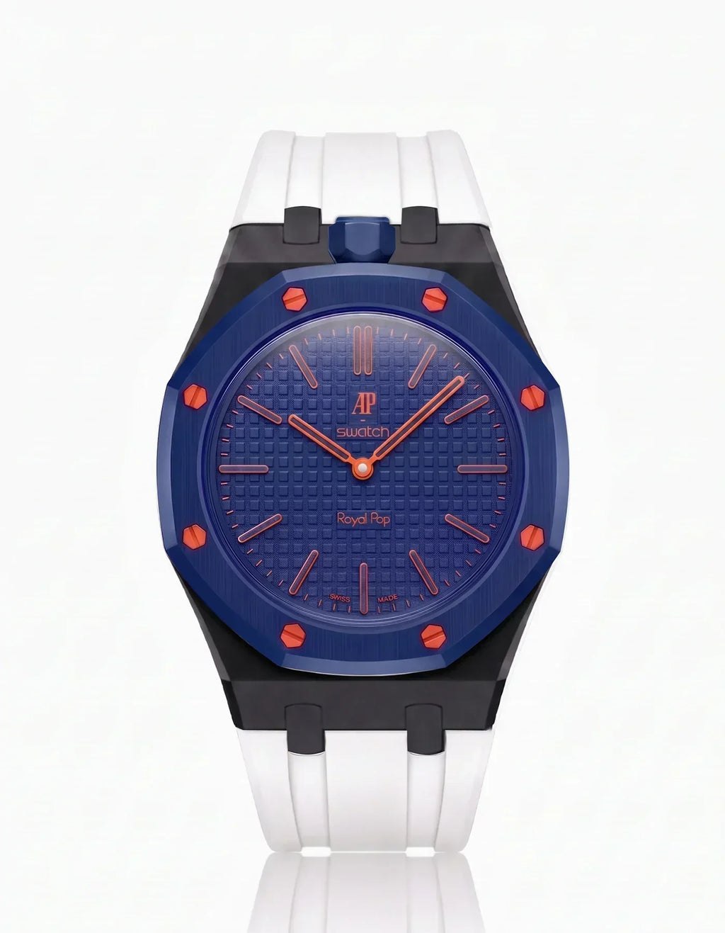 Silicone Strap & Case  Royal Pop Orenji Hachi(Customize  Colors)