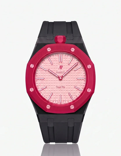 Silicone Strap & Case Royal Pop Otto Rosso(Customize  Colors)